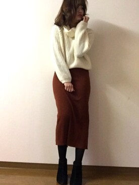 kaoriᙏ̤̫͚♡さん（レディース・158cm）の冬コーディネート