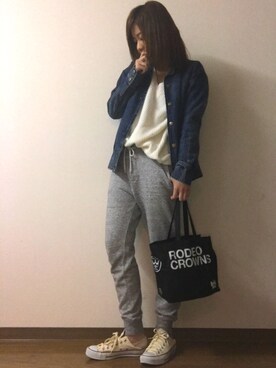 「VENCE（ヴァンス）のアイテム（ジャケット/アウター）」を使った、kaoriᙏ̤̫͚♡さん（レディース・158cm）の春コーディネート