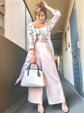 kaoriᙏ̤̫͚♡さん（レディース・158cm）の春コーディネート