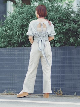 おまつさん（レディース・162cm）の春コーディネート