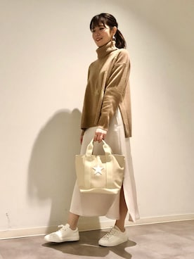 tomokaさん（レディース・165cm）の冬コーディネート