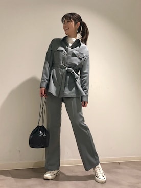 tomokaさん（レディース・165cm）の冬コーディネート