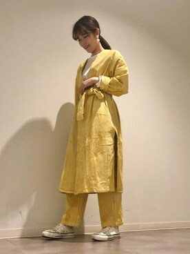 「CONVERSE TOKYO（コンバーストウキョウ）のアイテム（その他アウター）」を使った、tomokaさん（レディース・165cm）の冬コーディネート