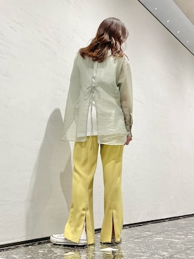 「CONVERSE TOKYO（コンバーストウキョウ）のアイテム」を使った、tomokaさん（レディース・165cm）の春コーディネート