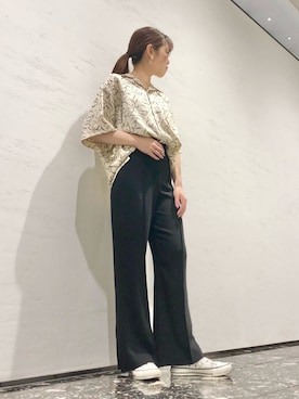 「CONVERSE TOKYO（コンバーストウキョウ）のアイテム」を使った、tomokaさん（レディース・165cm）の夏コーディネート