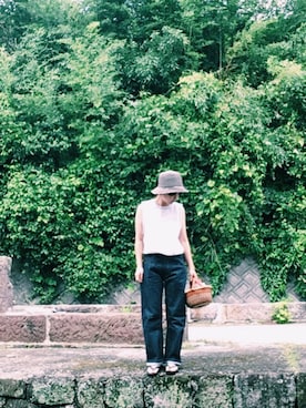 「STABILIZER（スタビライザー）のアイテム」を使った、tariさん（レディース・158cm）の秋コーディネート