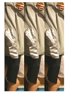 「BEAMS（ビームス）のアイテム（シャツワンピース）」を使った、the cheap xxさん（レディース・156cm）の冬コーディネート