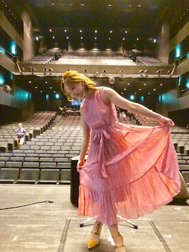 「LILY BROWN（リリーブラウン）のアイテム（アクセサリー）」を使った、すずゆさん（レディース・165cm）の夏コーディネート