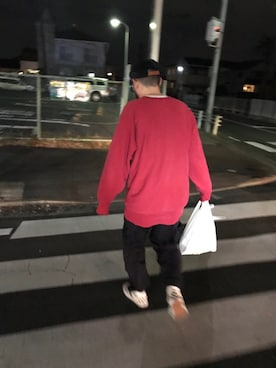 「アイテム（スリッポン）」を使った、YUさん（メンズ・173cm・20代）の冬コーディネート