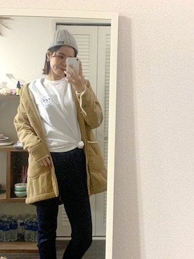 「patagonia」｜「アイテム（カバーオール）」を使った、suzuさん（レディース・166cm）の秋コーディネート
