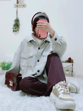 うしさん（レディース・150cm）の秋コーディネート