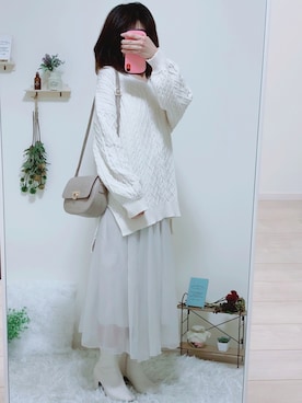 うしさん(レディース・150cm)の冬コーディネート