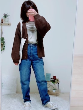 うしさん（レディース・150cm）の冬コーディネート