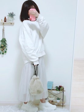 うしさん（レディース・150cm）の冬コーディネート