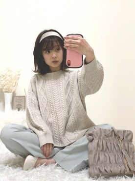 うしさん(レディース・150cm)の冬コーディネート