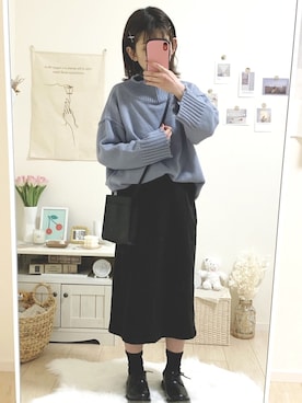 うしさん（レディース・150cm）の冬コーディネート