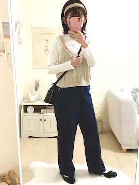 うしさん（レディース・150cm）の冬コーディネート