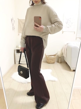 うしさん（レディース・150cm）の冬コーディネート