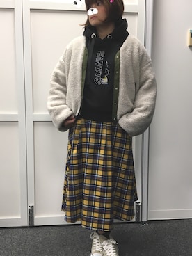 かおりさん（レディース・162cm）の秋コーディネート