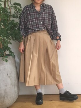 かおりさん（レディース・162cm）の秋コーディネート