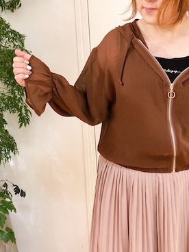 かおりさん（レディース・162cm）の夏コーディネート