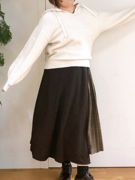 かおりさん（レディース・162cm）の秋コーディネート