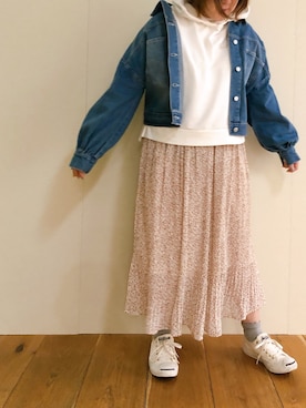 かおりさん(レディース・162cm)の春コーディネート