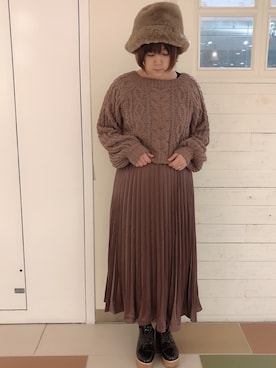 かおりさん(レディース・162cm)の秋コーディネート