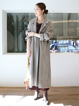 「plage（プラージュ）のアイテム（その他アウター）」を使った、YUNさん（メンズ・165cm）の秋コーディネート