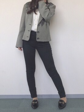 reinaさん(レディース・154cm)の秋コーディネート