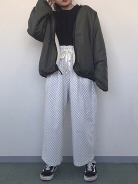 「アイテム（ピアス（両耳用））」を使った、reinaさん（レディース・153cm・20代）の冬コーディネート