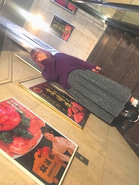 「koe（コエ）のアイテム」を使った、あゆみーなさんさん（レディース・165cm）の冬コーディネート