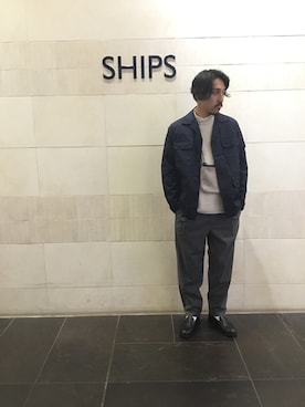 水上さん(メンズ・176cm)の春コーディネート