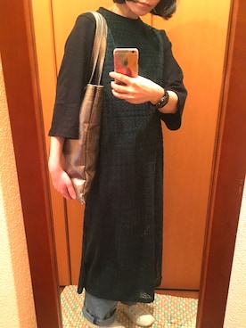 「Fil Daraignee（フィルダレニエ）のアイテム」を使った、ん〜わさん（レディース・153cm）の春コーディネート