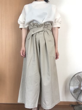 「I am I （アイアムアイ）のアイテム（トップス）」を使った、ん〜わさん（レディース・153cm）の春コーディネート