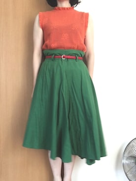 ん〜わさん(レディース・153cm)の夏コーディネート