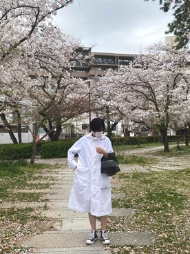 白アウター のレディース人気ファッションコーディネート Wear