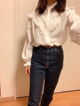 「tiptop」｜くらげさん（レディース・154cm）の秋コーディネート