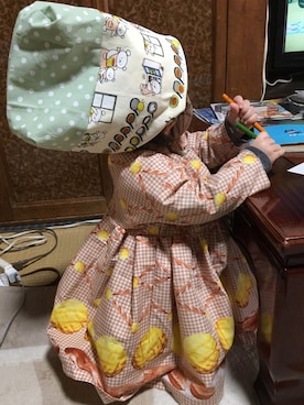 「しろくまちゃん」｜パピカナさん（キッズ・80cm）の冬コーディネート