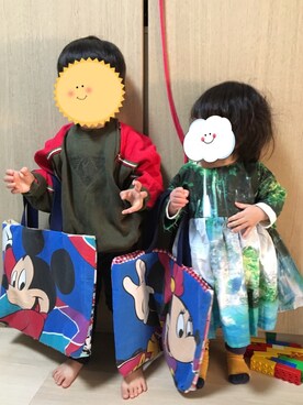 「Yves Saint Laurent（イヴサンローラン）のアイテム」を使った、パピカナさん（キッズ・80cm）の冬コーディネート