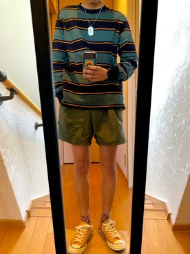 「H&M（エイチ・アンド・エム）のアイテム（アクセサリー）」を使った、shuntaaaさん（メンズ・165cm）の夏コーディネート
