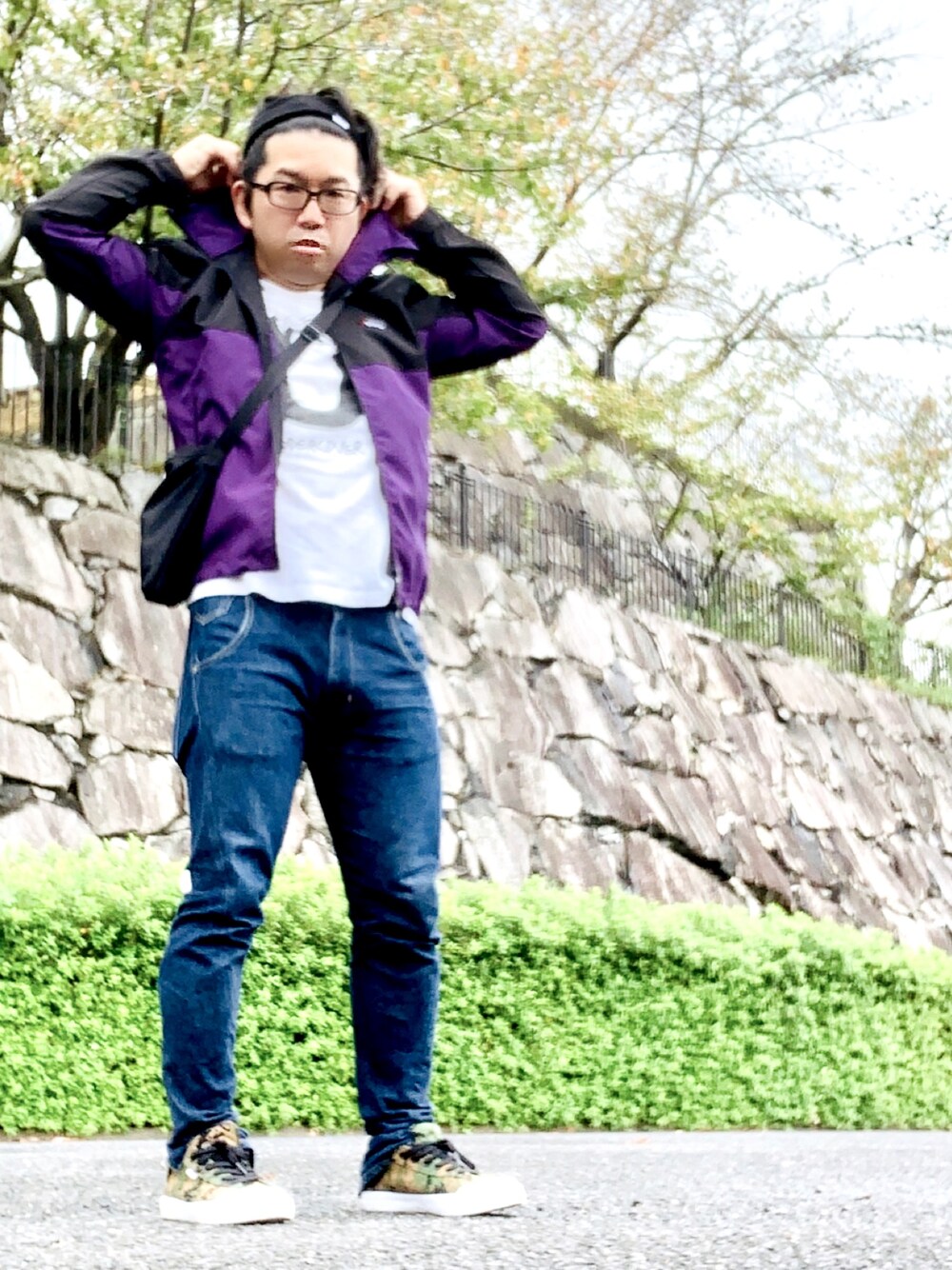 SILAS LOGO SWITCHING SHELL PARKA ベージュ美品 SILAS（サイラス）の「LOGO SWITCHING SHELL PARKA.（マウンテン