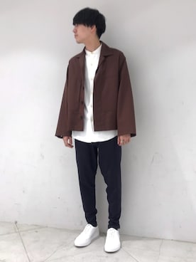 「きれいめコーディネート」｜あきひろさん（メンズ・167cm）の春コーディネート