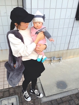 KIYOKOHさん（レディース・163cm）の冬コーディネート