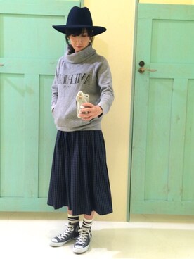 KIYOKOHさん（レディース・163cm）の秋コーディネート