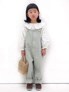サロペット オーバーオールを使った 春コーデ の人気ファッションコーディネート Wear