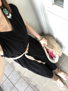 「アイテム（ピアス（両耳用））」を使った、🅰🅺🅴🅼🅸さん（レディース・150cm・40代）の夏コーディネート