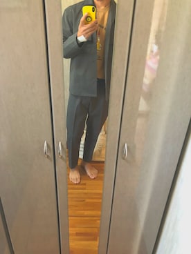 りすけさん（メンズ・172cm）の秋コーディネート