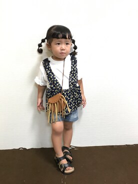 i_0324さん（キッズ・90cm）の夏コーディネート