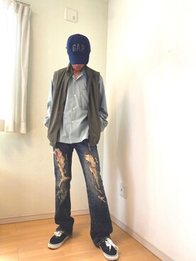 デニムパンツを使った 高校生 の人気ファッションコーディネート Wear